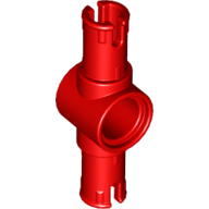 Lego spojka pin délka 3L, červená (4560172, 6168687)